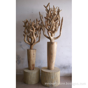abstract wooden sculpture art artifact